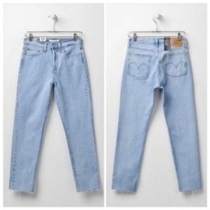Levi's Wedgie Icon Taper Jeans Tango Talks Light Wash